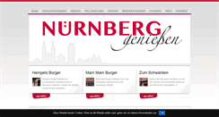 Desktop Screenshot of nuernberg-geniessen.de